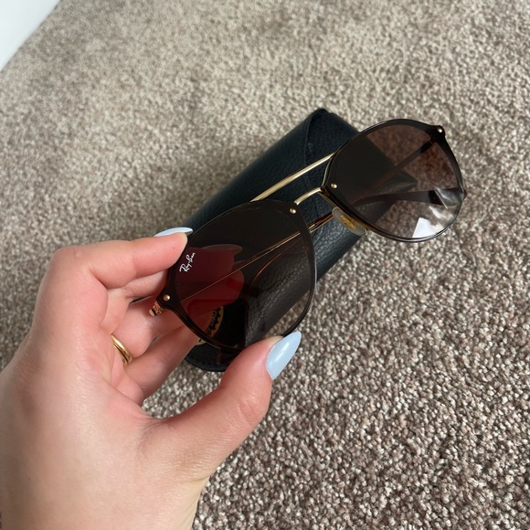 Ray-Ban Black and Brown Sunglasses main image 4